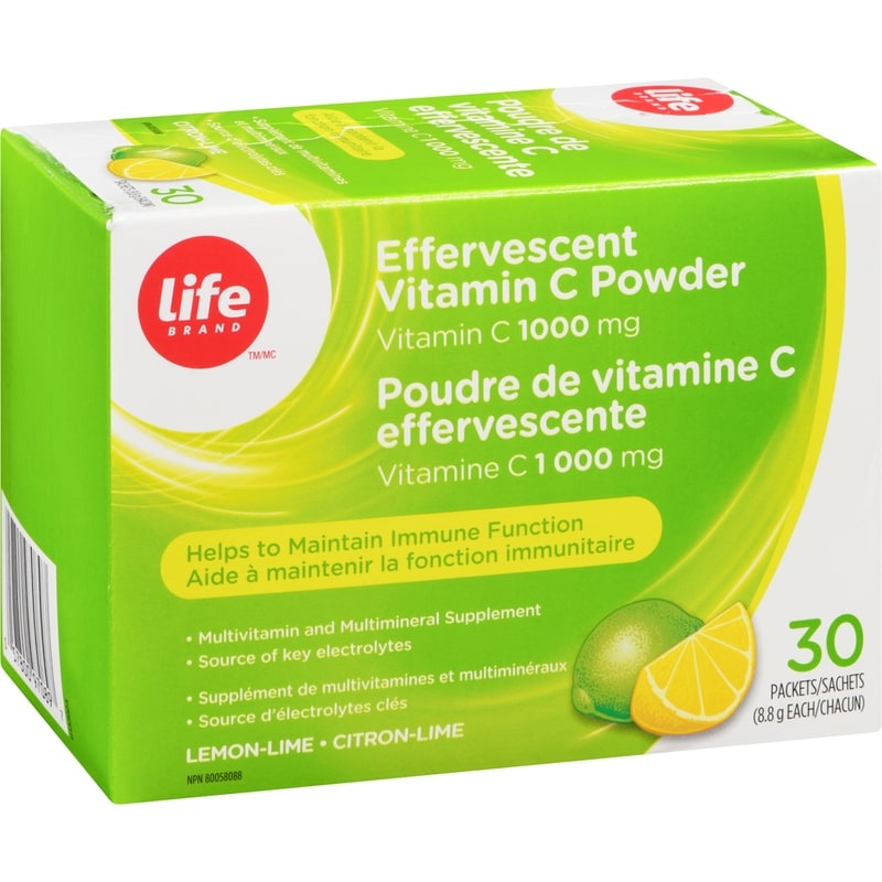 Vitamin C Powder Organic Lemon Lime