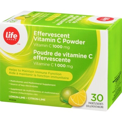 Vitamin C Powder Organic Lemon Lime