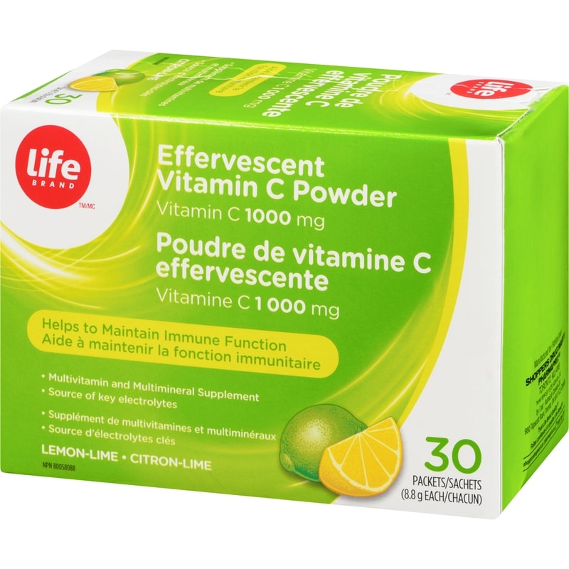 Vitamin C Powder Organic Lemon Lime