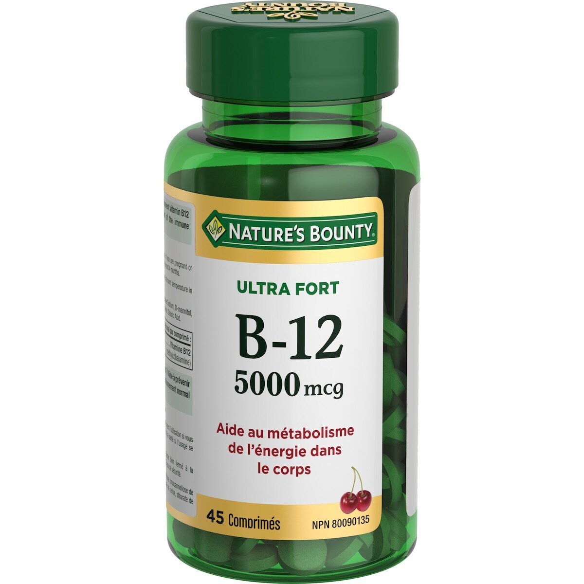 Nature’s Bounty Vitamine b12, ultra-forte 5 000 mcg 45 ea, 0,44 $/1ch