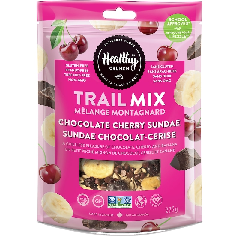 Chocolate Cherry Sundae Trail Mix