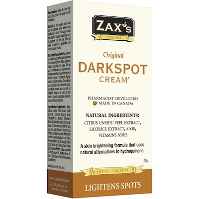 Zax's Darkspot Cream 28 g, $99.96/100g