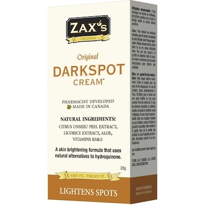 Crème pour les taches sombres