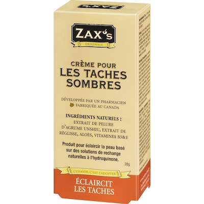 Crème pour les taches sombres