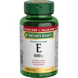 Vitamin E, 400 IU, Antioxidant, 200 Softgels