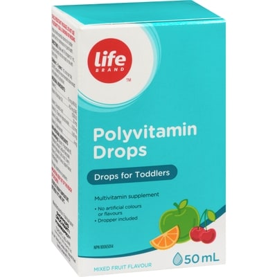 Polyvitamin Drops 50Ml Mixed Fruit
