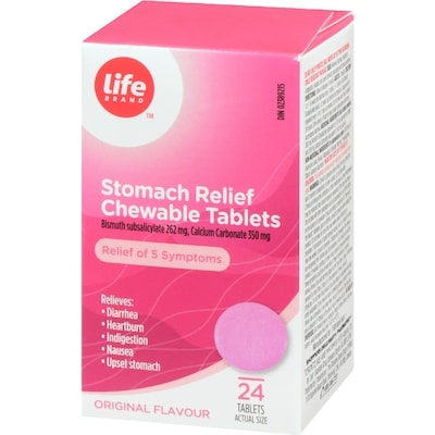 Original Flavour Stomach Relief 24 Chewable Tablets