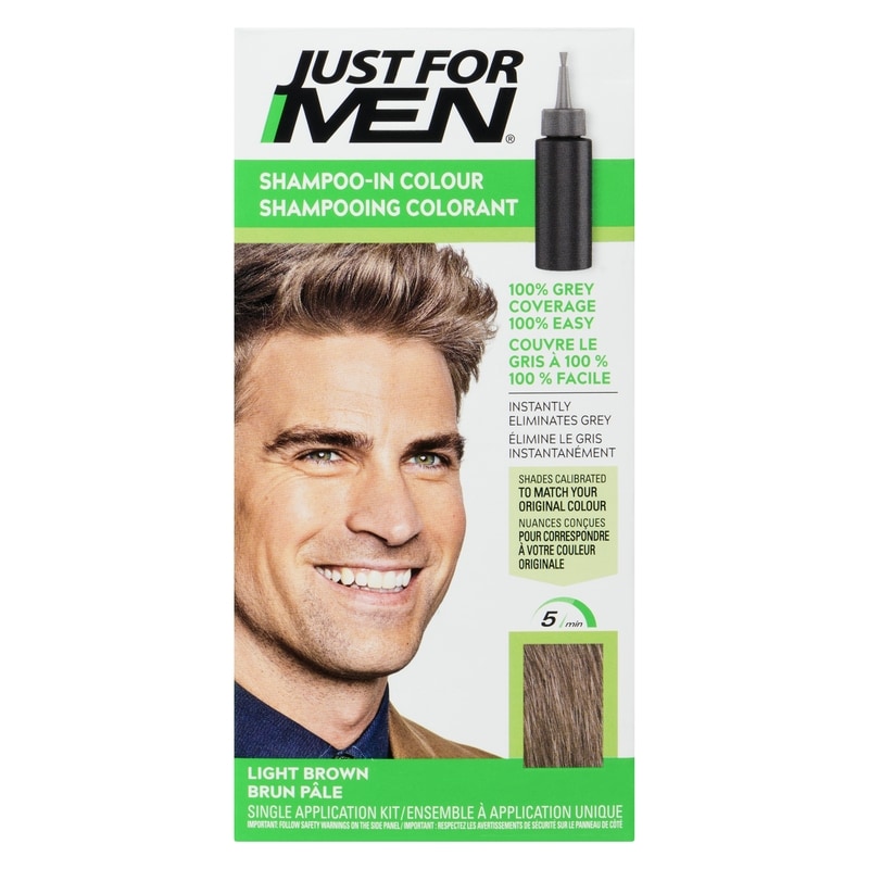 Single Application Kit Shampoo-In Colour Light Brown H-25