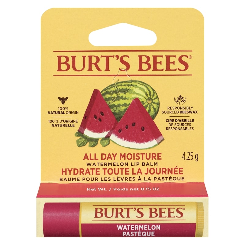 100% Natural Origin Moisturizing Lip Balm, Watermelon