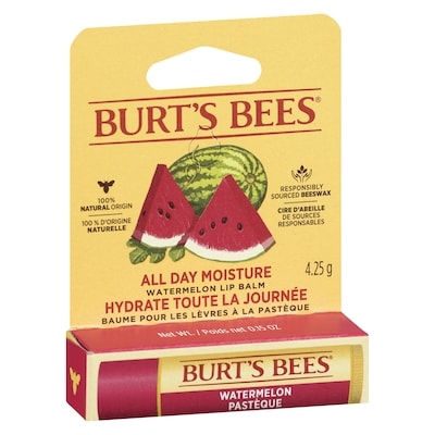 100% Natural Origin Moisturizing Lip Balm, Watermelon