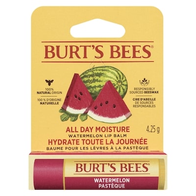 100% Natural Origin Moisturizing Lip Balm, Watermelon
