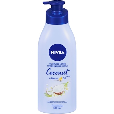 Nivea Oil Infused Coconut & Monoi Oil Body Lotion 500 ml, $2.20/100ml