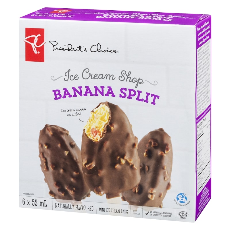 Banana Split Mini Ice Cream Bars