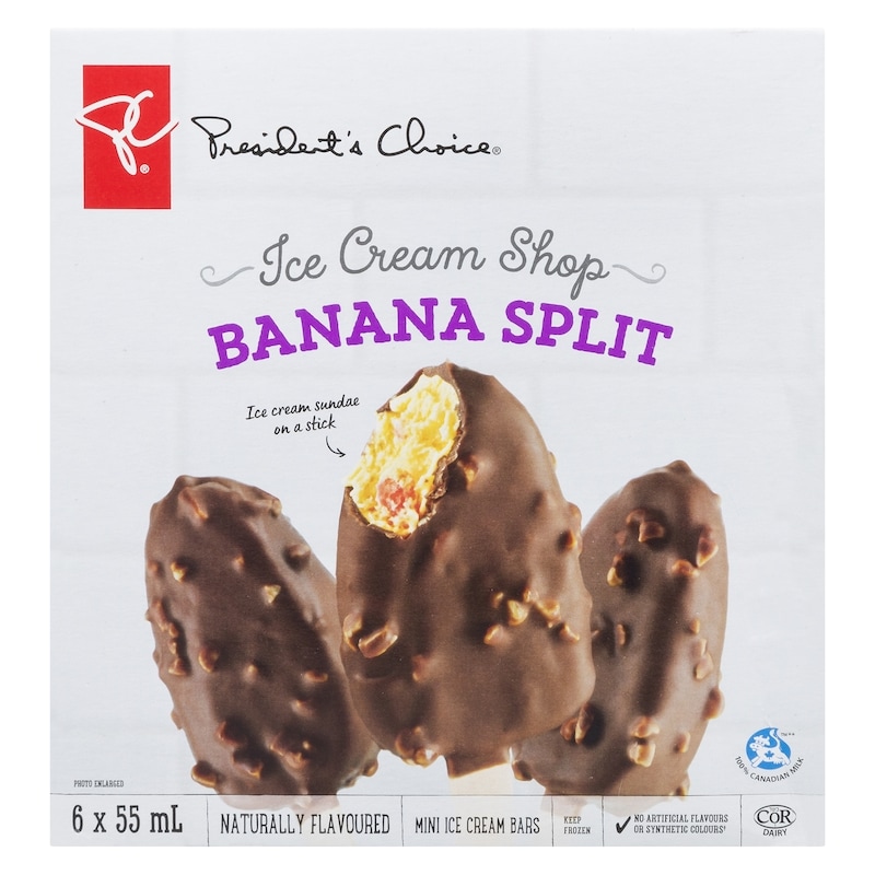 Banana Split Mini Ice Cream Bars