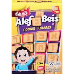 Kosher Alef Beis Cookie Squares