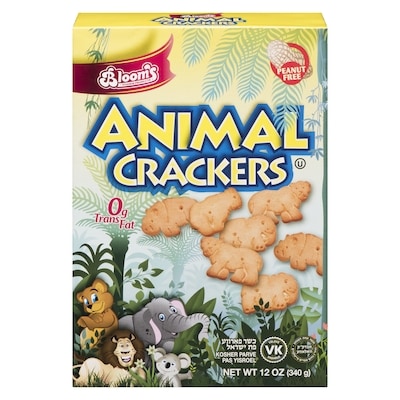 Blooms Kosher Animal Crackers 340 g, $2.35/100g