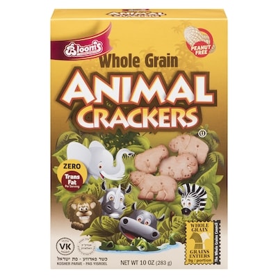 Blooms Whole Grain Animal Crackers 283 g, $2.82/100g
