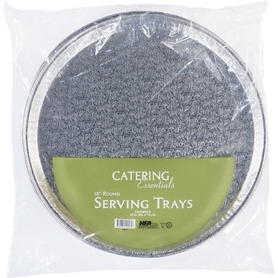 Handi Foil Tray Alum Rnd Serving 18In 5 ea, 4,20 $/1ch