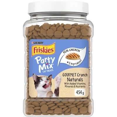 Purina Friskies Cat Treats Naturals Gourmet Crunch with Real Chicken 454 g, $1.65/100g