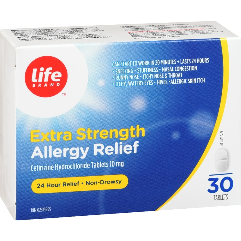Allergy Relief Ex S 10Mg 30