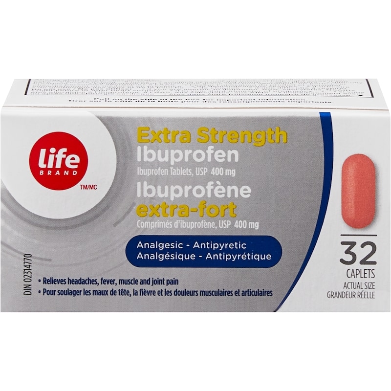 Extra Strength Ibuprofen 32 Caplets