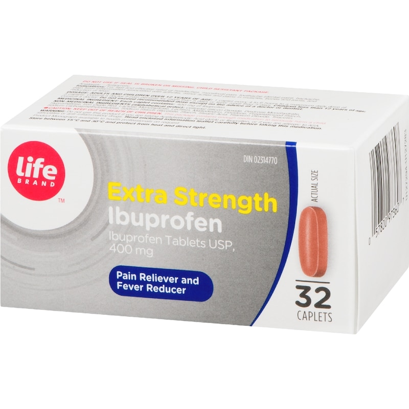 Extra Strength Ibuprofen 32 Caplets