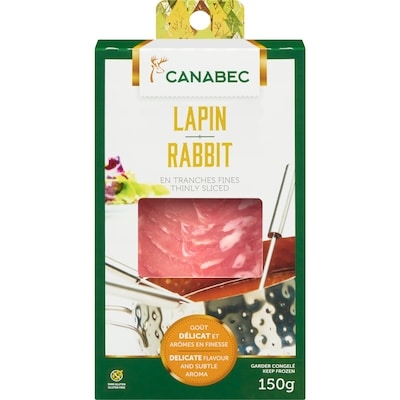 Gibiers Canabec Rabbit Chinese Fondue 150 g, $8.67/100g