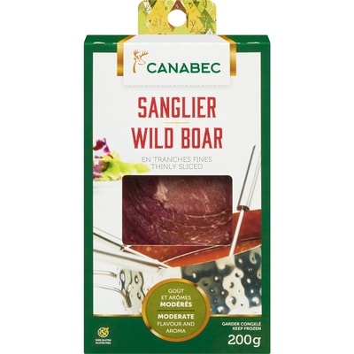 Gibiers Canabec Wild Boar Chinese Fondue 200 g, $9.00/100g