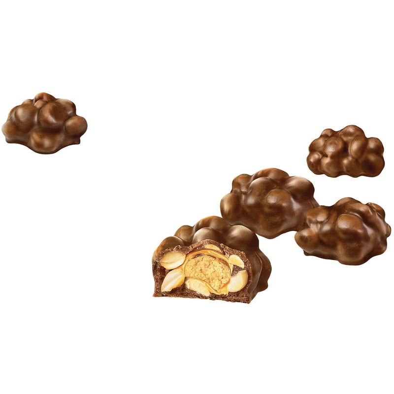 Bite Sized Pieces With Peanut Butter