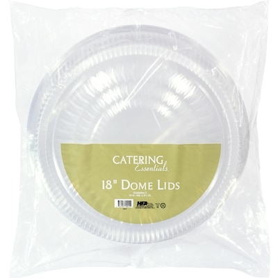 Handi Foil COUVERCLE PLASTIQUE DOME 18 PO 6 ea, 2,33 $/1ch
