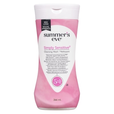 Summer's Eve Simply Sensitive Feminine Wash 266 ml, $3.00/100ml