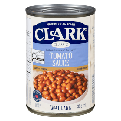 Clark Beans with Pork and Tomato Sauce 398 ml, $0.42/100ml