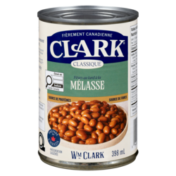 Clark CLARK FEVES LARD SAUCE MELASSE 398 ml, 0,38 $/100ml
