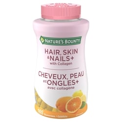 Nature's Bounty Hair, Skin & Nails, With Collagen 165 ea, $0.10/1ea