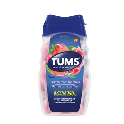 Tums Extra Es Assorted Berries     100 ea, $0.06/1ea