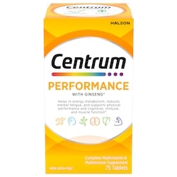 Performance Tablets, 75 Count