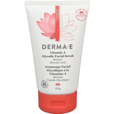 Derma E Vitamin A Glycolic Facial Scrub 113 g, $17.69/100g