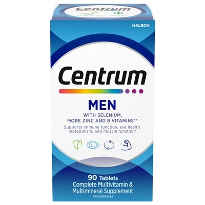 Centrum Men Tablets 90 ea, $0.23/1ea