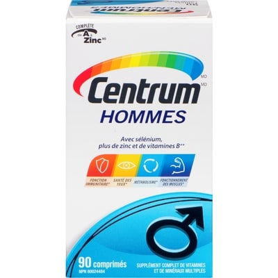 Centrum Centrum pour hommes 90 ea, 0,17 $/1ch
