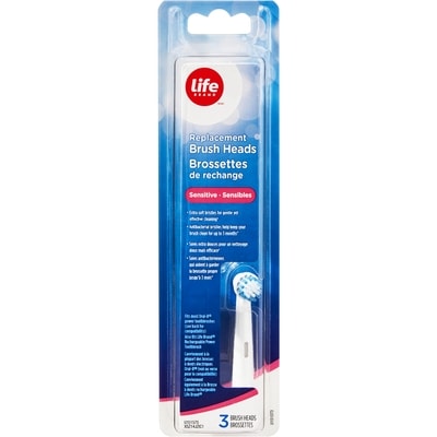Life Brand Replacement Brush 3 ea, $11.33/1ea