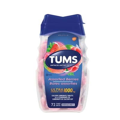 Tums Ultra Strength Tablets Assorted Berries 72 ea, $0.08/1ea