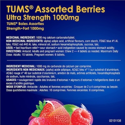 Ultra-Fort (Comprimés) (Baies Assorties)