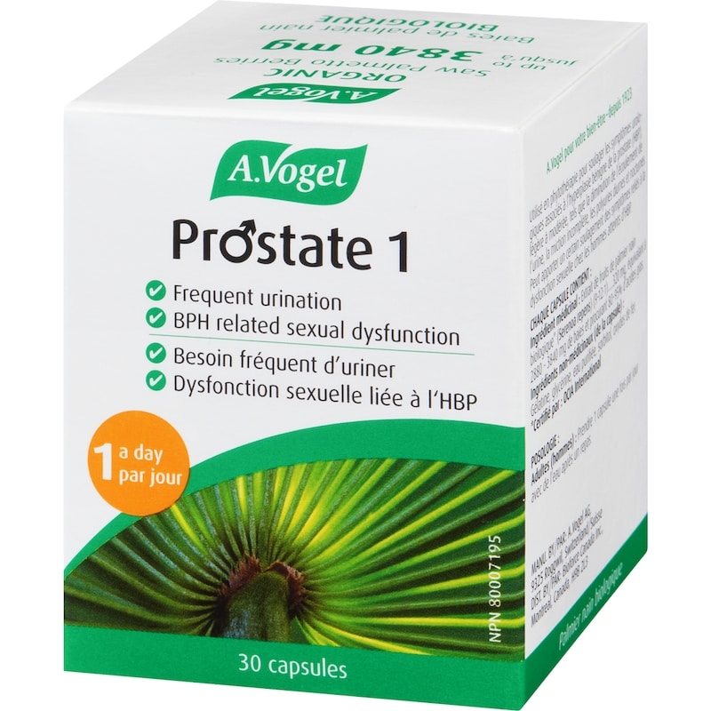 Capsules Prostate 1 Sabalasan Organic Saw Palmetto Berries