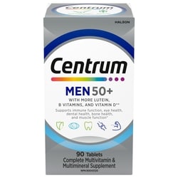 Centrum For Men 50+     90 ea, $0.19/1ea