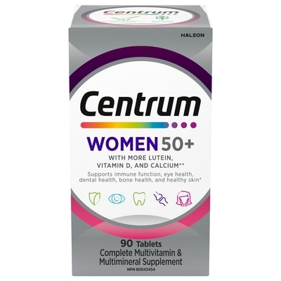 Centrum Women 50+ Tablets 90 ea, $0.17/1ea