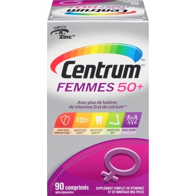 Centrum Centrum pour femmes 50+ 90 ea, 0,23 $/1ch