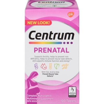 Centrum Prenatal       100 ea, $0.21/1ea