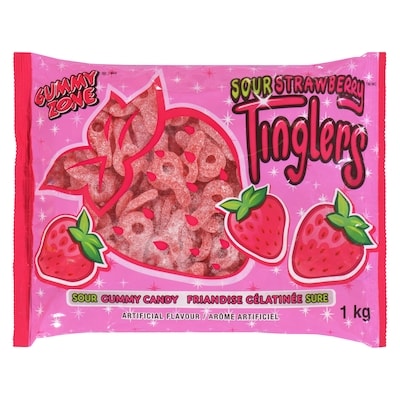Gummy Zone Gummy Zone Friandise Tinglers 1 kg, 0,68 $/100g