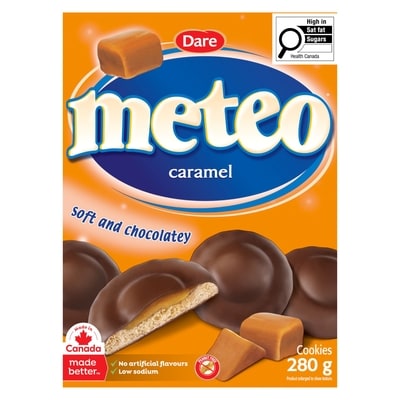 Dare Meteo Caramel Cookies 280 g, $1.96/100g