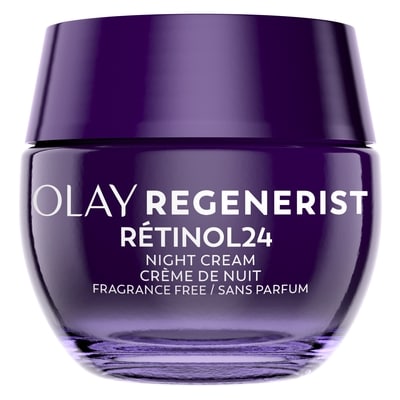 Olay Regenerist Retinol 24 Night Facial Moisturizer 50 ml, $88.10/100g